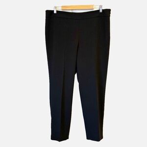 Talbots Black Dressy Side Zip Black Lined Dress Pants Women’s Size 14